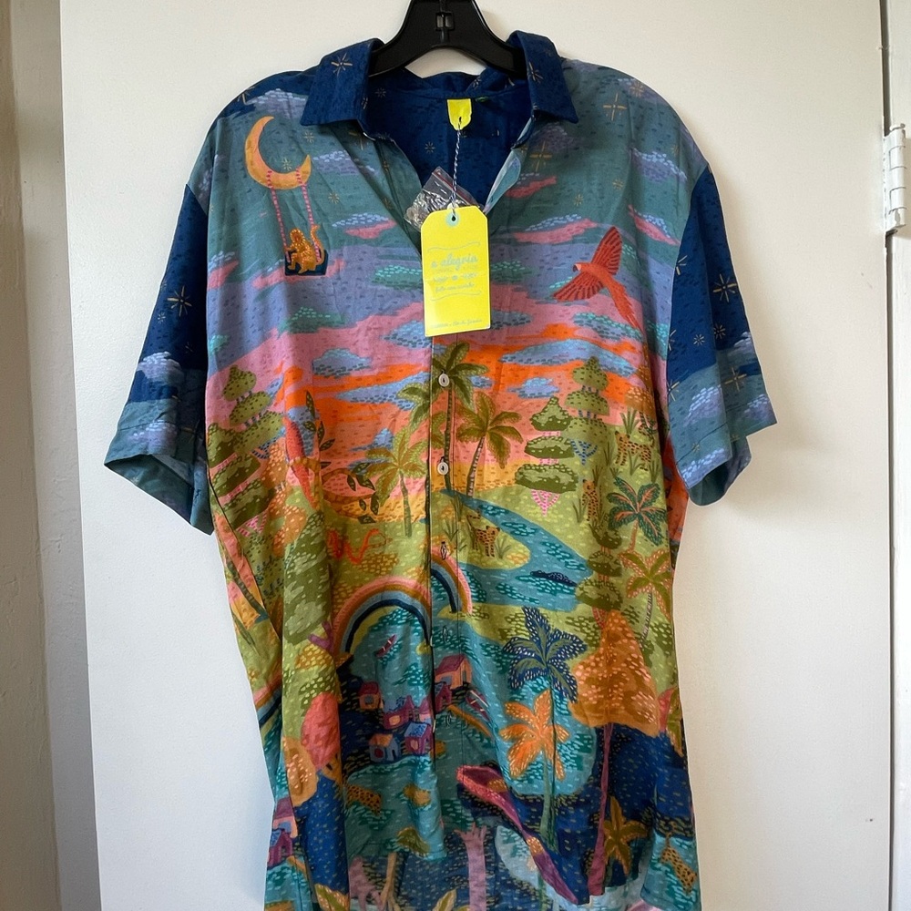 Farm rio Colorful Tropical women's Shirt